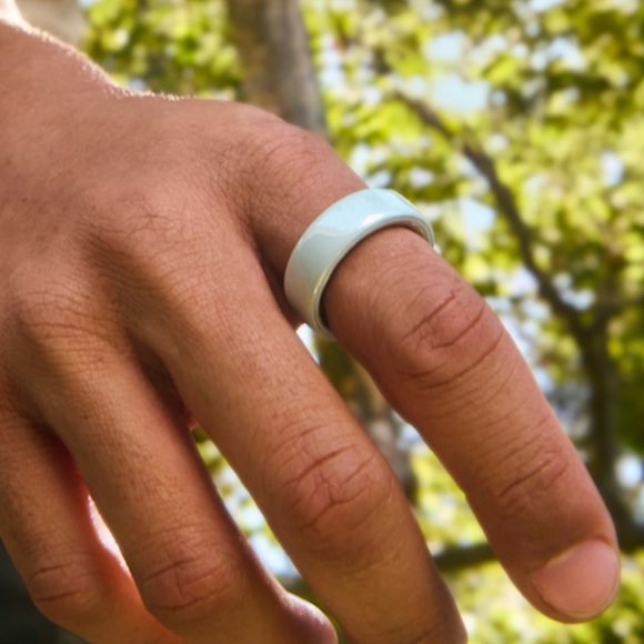 Oura Ring 4 Ceramic in Tide Color - Size 11 - Picture 3 of 7